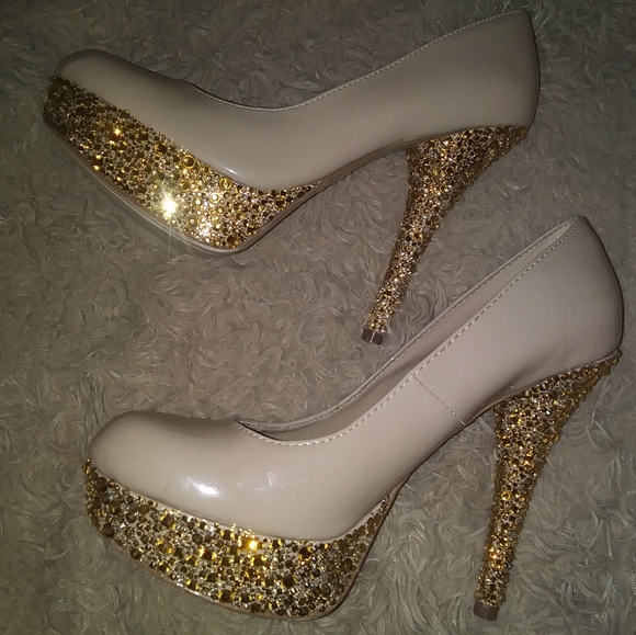 Platform Custom design Crystal shoes - Picture 15 of 17